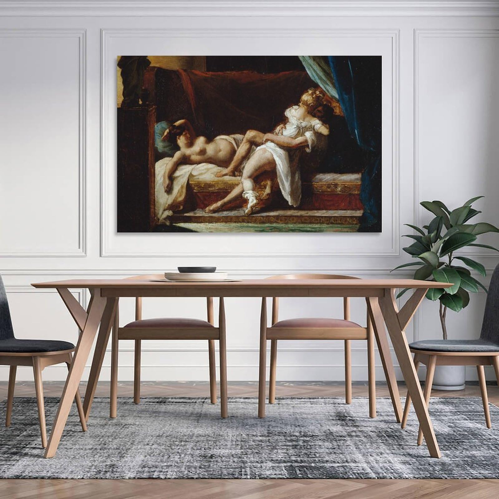 Amazon.com: Gericault Theodore - Three Lovers Poster Decorative
