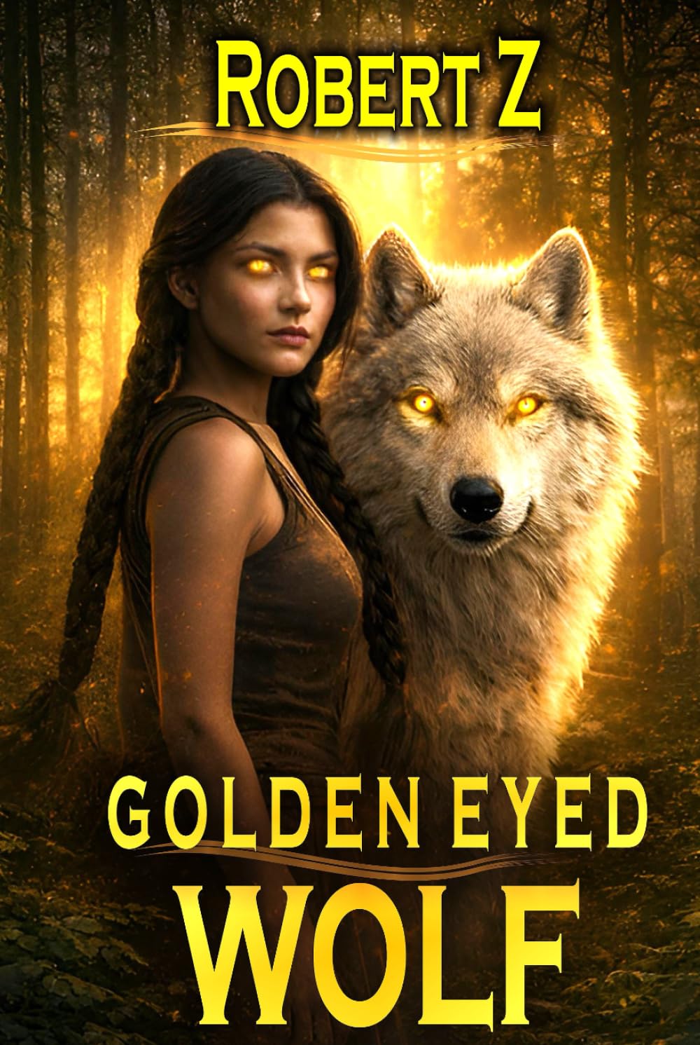 The Golden Eyed Wolf: Firebird & Storms (Mortal Immortals)