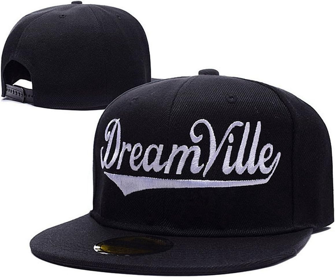 Dreamville Records Logo Adjustable Snapback Embroidery Hats Caps