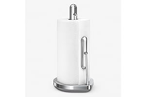 Gold Paper Towel Holder with Spray Bottle for Added Convenience