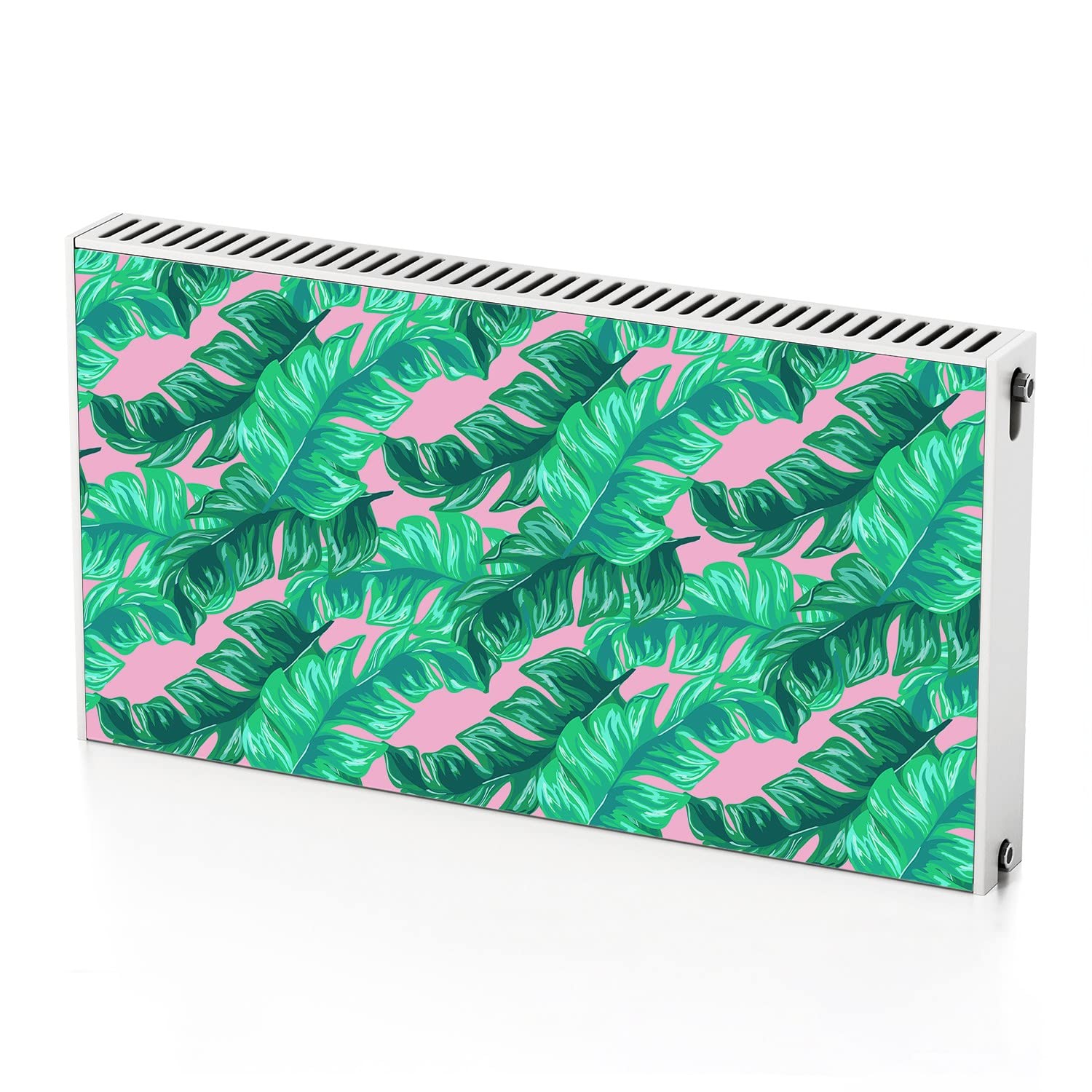 Décoration de radiateur magnétique feuilles de bananes 110x60 cm pour éliminer le blanc hivernal