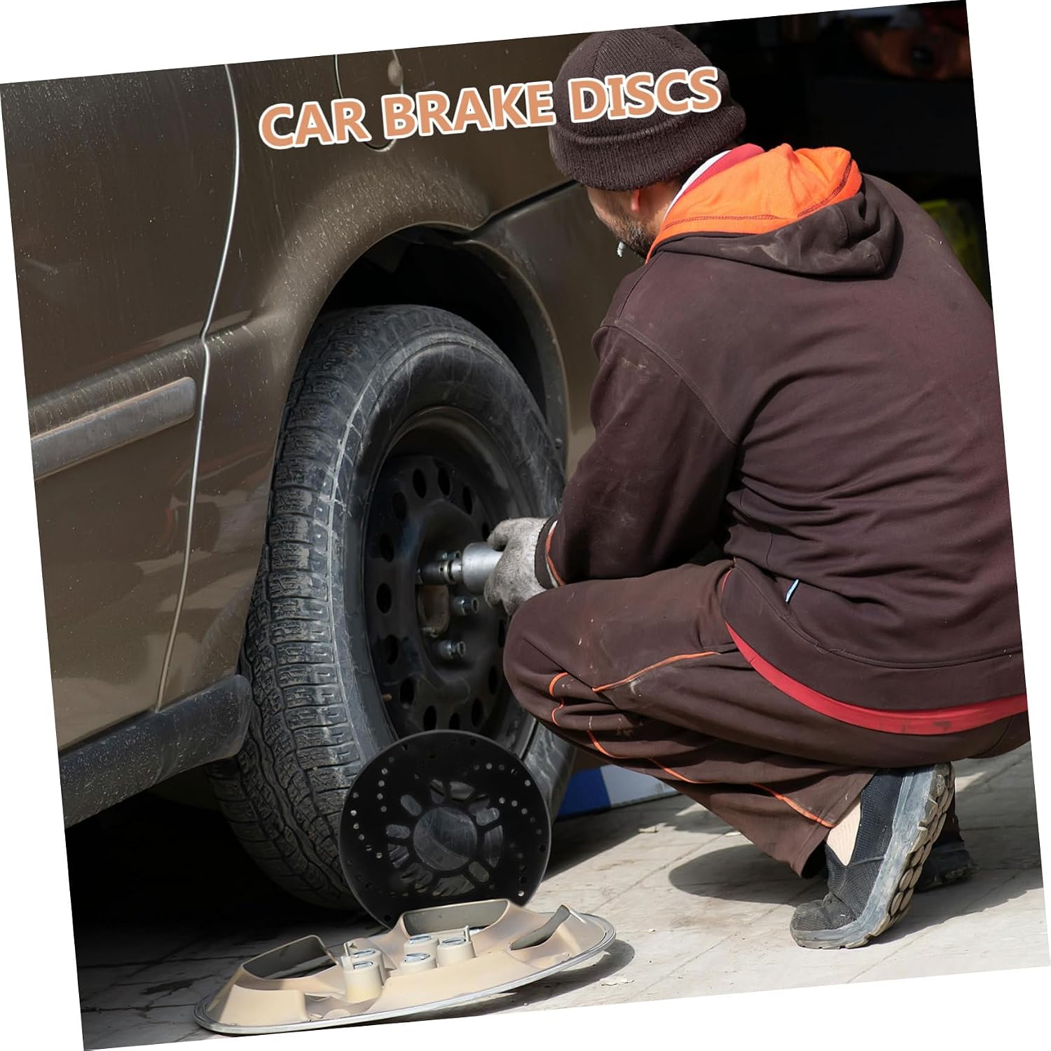 1pair Aluminum Alloy Brake Disc Cover Durable and Eye-catching Vehicle Aesthetics for Car Disc Brake Protection Easy Installation Compatible Various Models