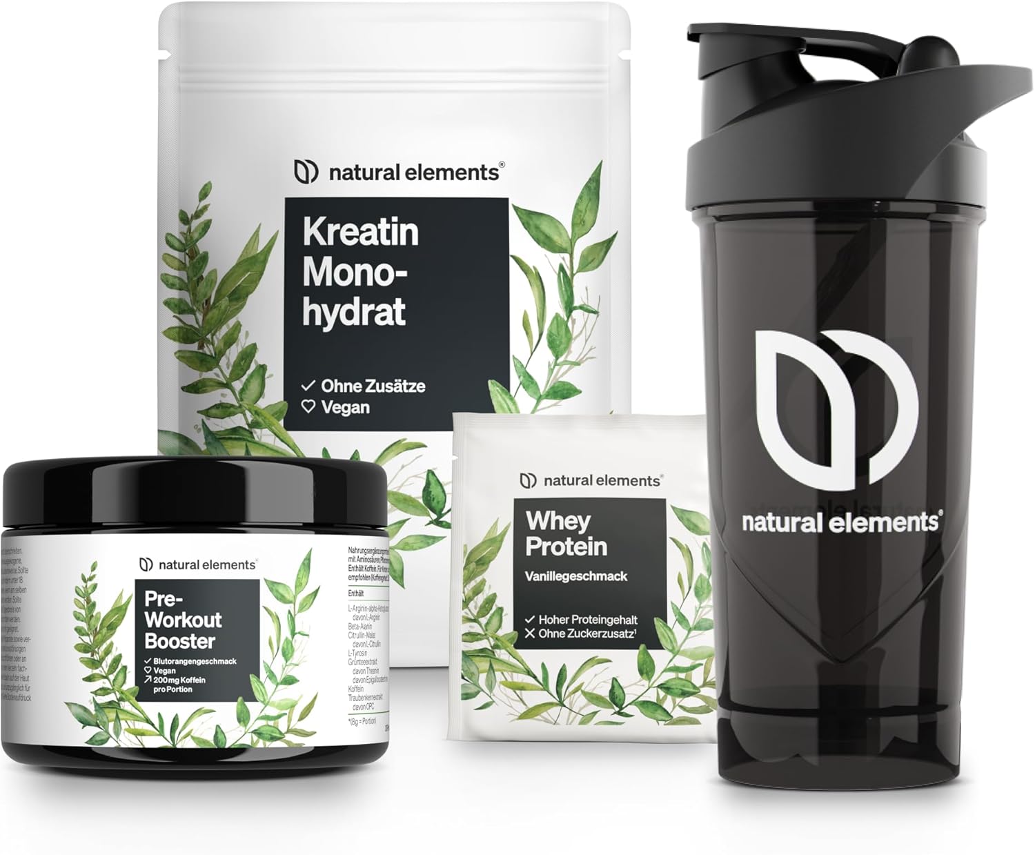 Kraftsport Premium Set - Creatine Monohydrate - Pre-Workout ...