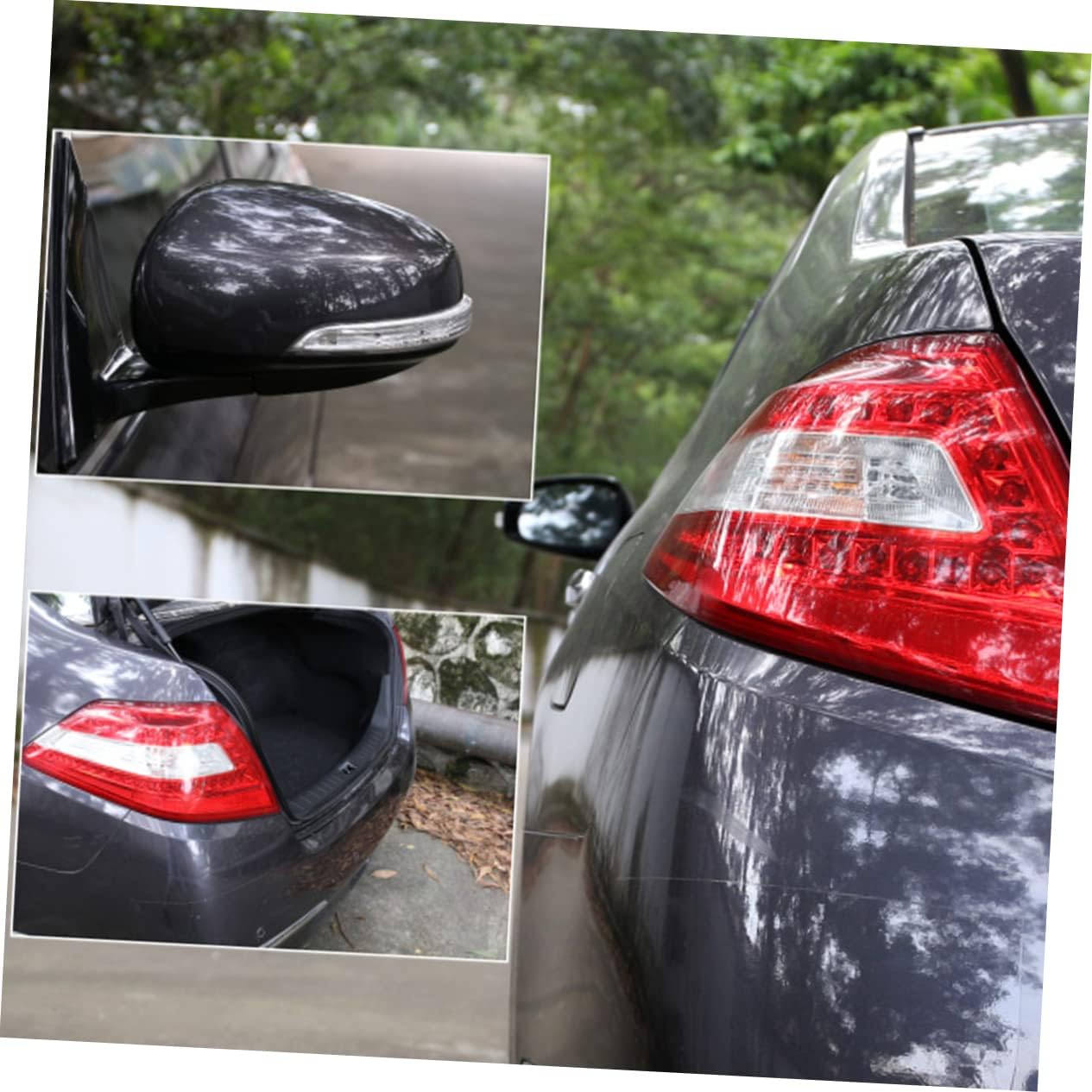 3pcs Scratch Film for Car Vehicle Coating High-Temperature Resistant Protective Film Transparent Vehicle -Term Scratch Resistance