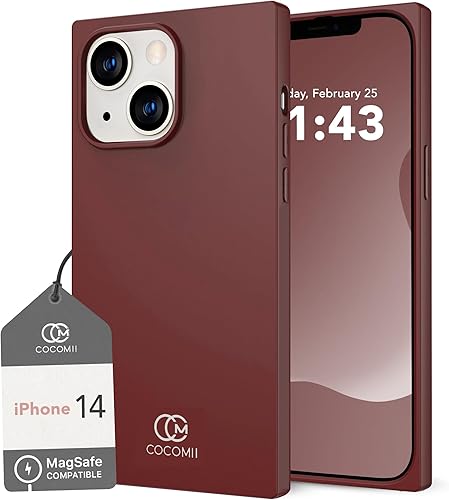 Miniatura 47 de Cocomii - Funda Rectangular Compatible con iPhone 14 Pro Max - Compatible con MagSafe, Silicona de Tacto Suave, Forro de Microfibra, Funda Magnética