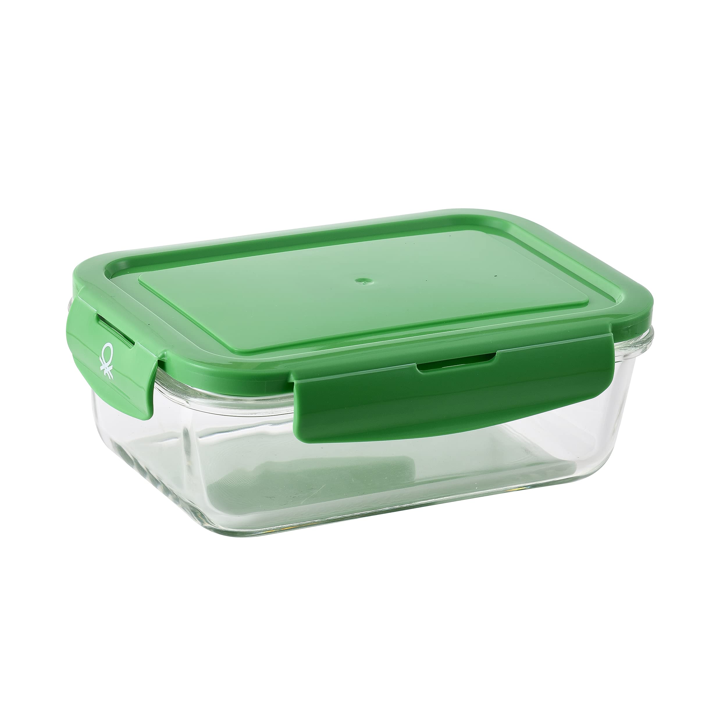 Boîte À Lunch Benetton Rainbow Verre Borosilicaté 840 Ml Rouge