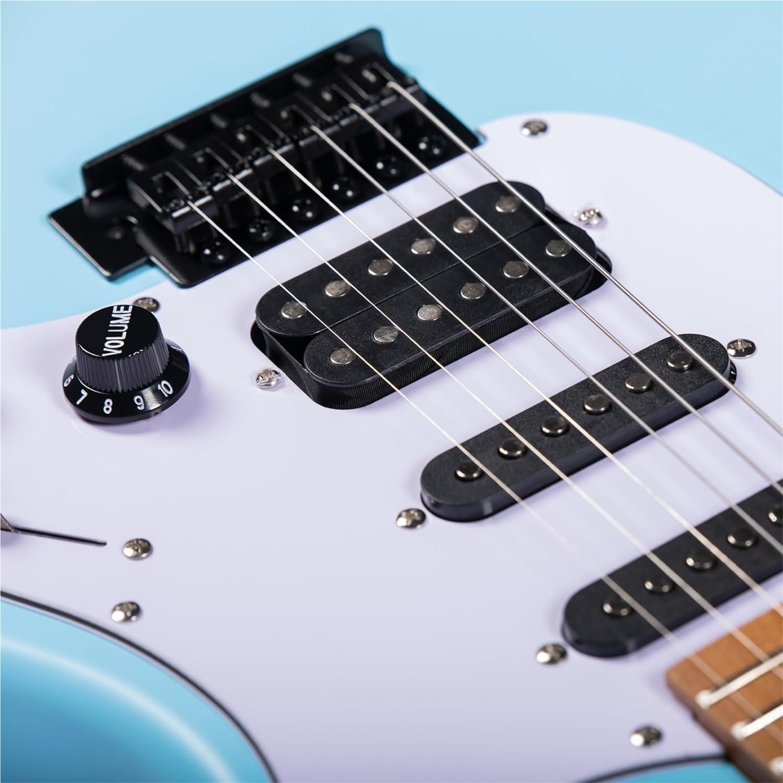 Standard Gitara Elektryczna Gitara Elektryczna SSH Z Prawą Ręką Solidna Dla Początkujących 7 Strun