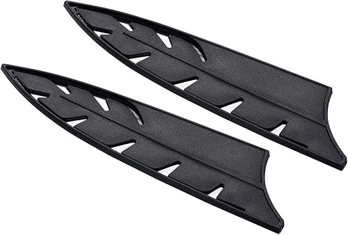 PATIKIL Fundas de plástico para cuchillos de chef de 8 pulgadas, paquete de 2 cuchillos, protector de cuchillos, protector de cuchillas, funda