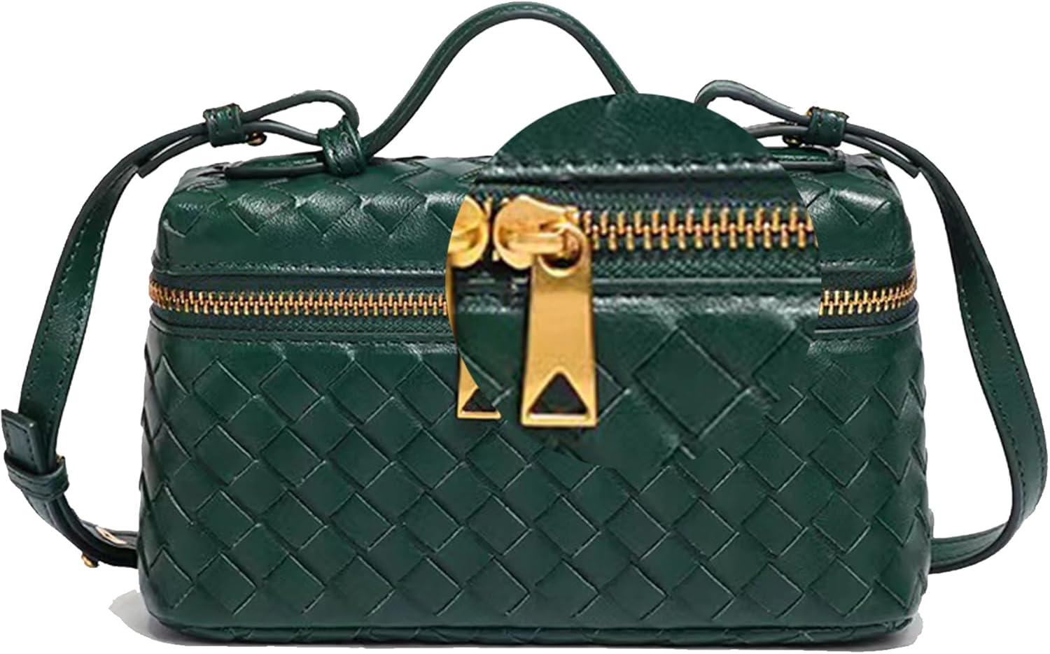 Raiuyow Womens R-02 Woven Crossbody Purse