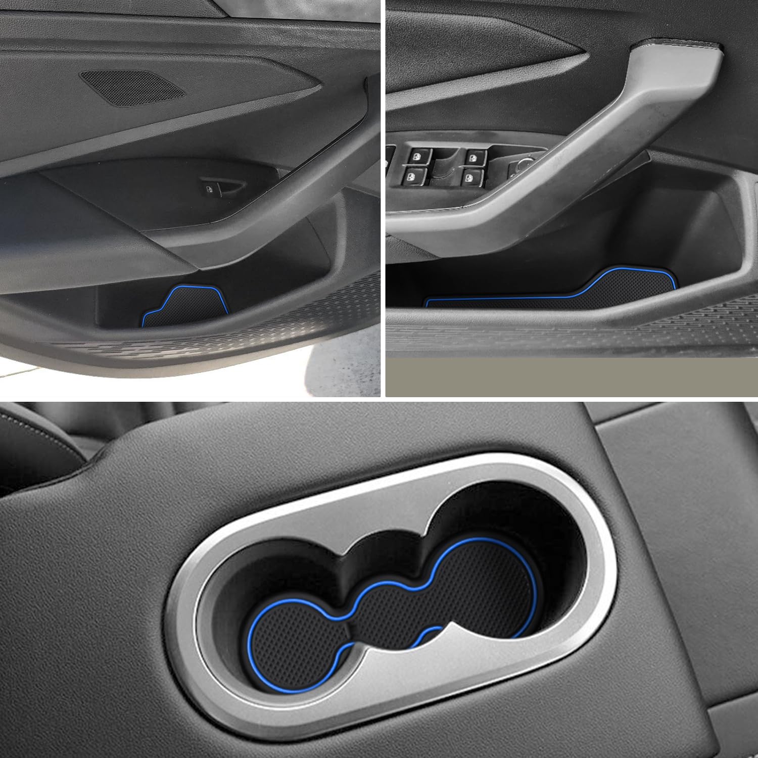 Auovo Anti Dust Mats For Charger 2015-2023 Accessories Custom Fit Cup Holder Liners