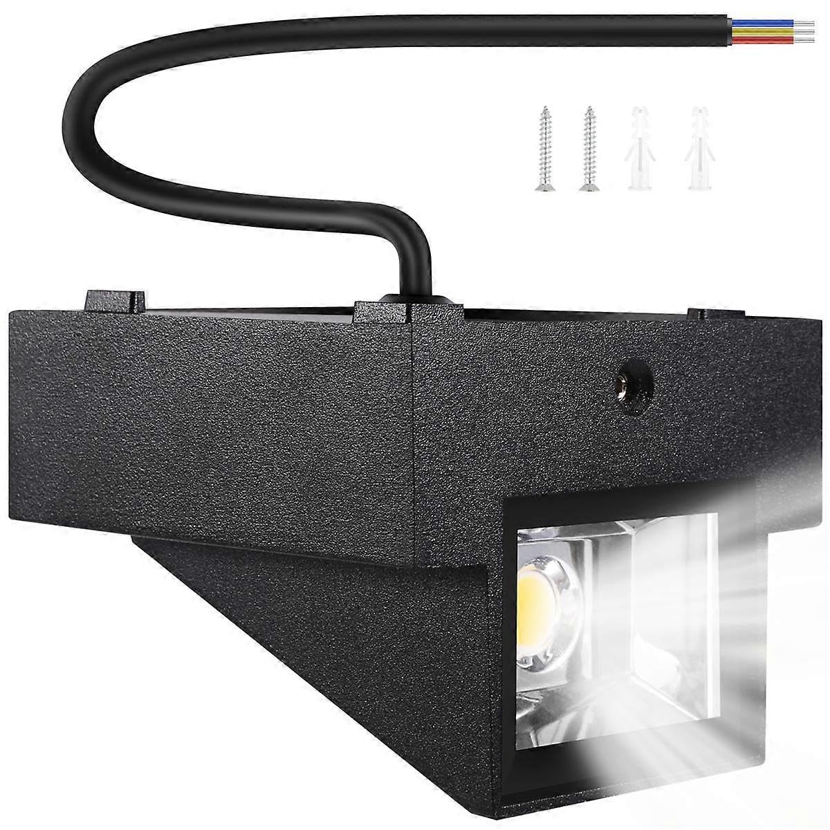 Joyhappst Image Color 5W Modern Led Wall Light Outdoor Waterproof Wall Lamp Perfect For Corridor Courtyard Gate Terrace Balcony Garden