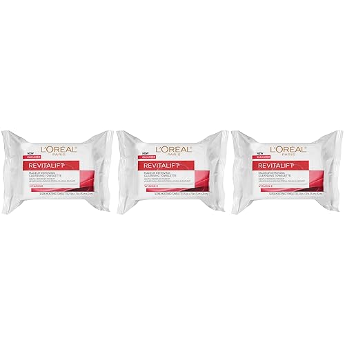 L'Oreal Paris RevitaLift toallitas para limpieza suave y radiante