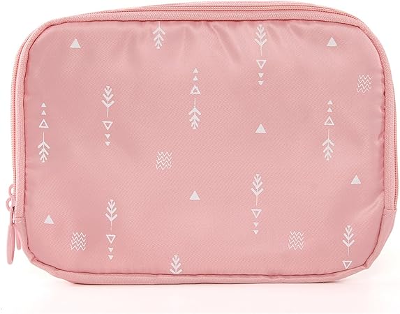 Amazon ポーチ レディース 化粧ポーチ かわいい 小物入れ コスメポーチ メイクポーチ トラベルポーチ 通帳ケース ナイロン 日常生活防水 二層式収納 旅行 収納 便利グッズ 軽量 ギフト プレゼント ピンク 並行輸入品 スタイル オンバッグ 化粧ポーチ 通販