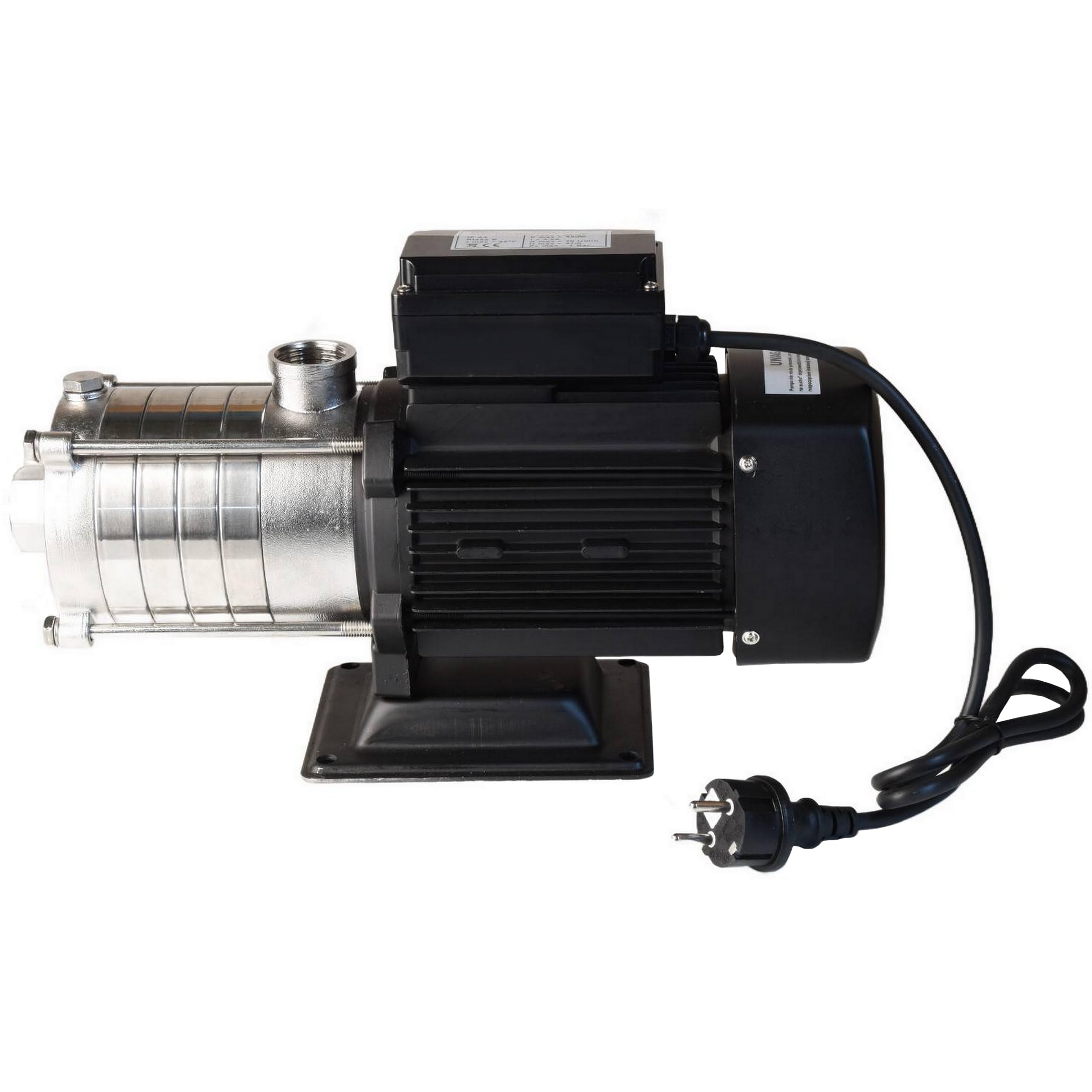 Pompa dell'acqua ALPINOX PRO 750 (550 W, 4200 l/h, altezza di mandata 47 m) - per acqua pulita - pompa PREMIUM da giardino, per irrigazione dell'acqua piovana