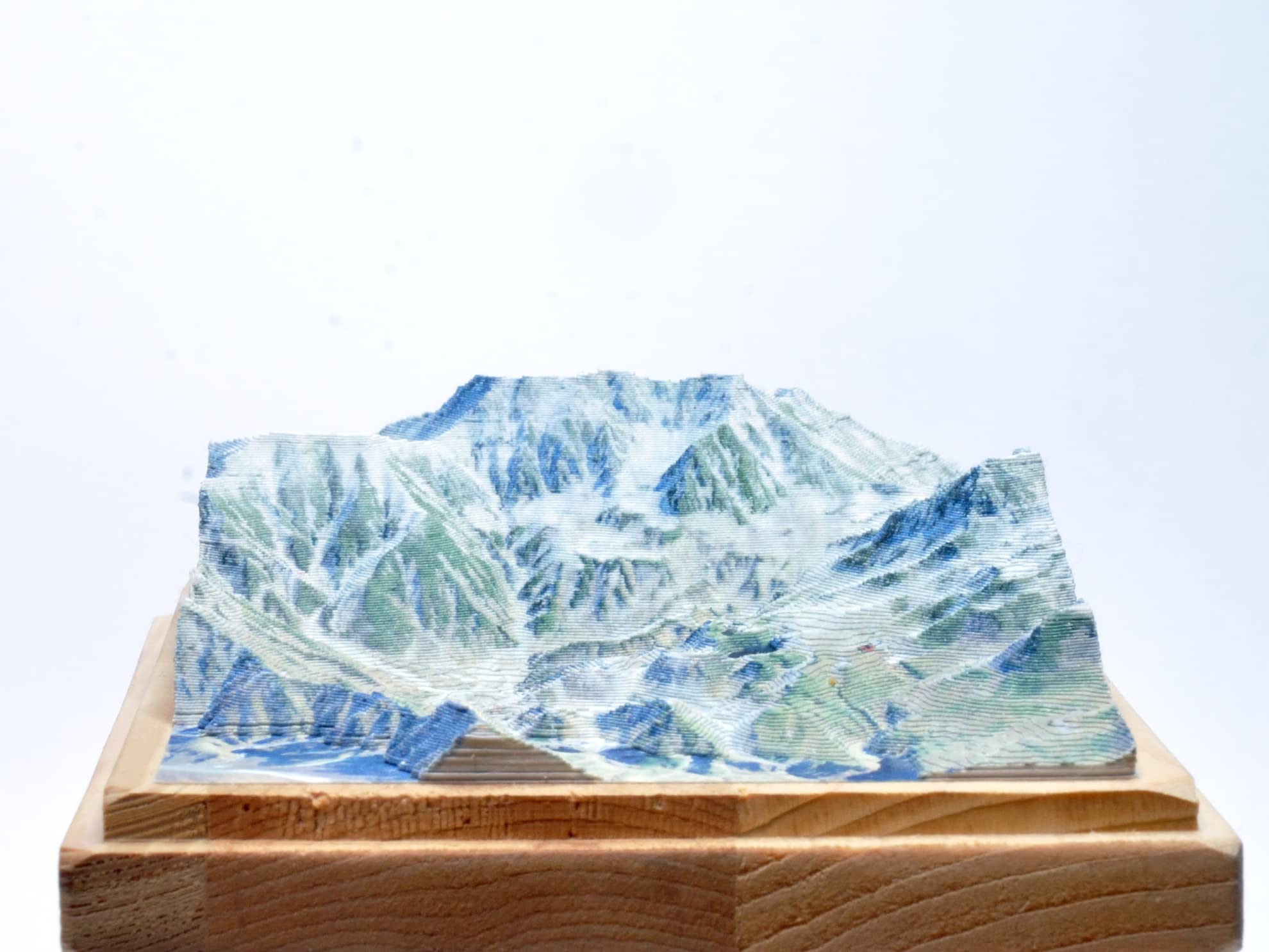 Amazon | 紙岳「立山 3万2千分の1」(キット) | プラモデル 通販