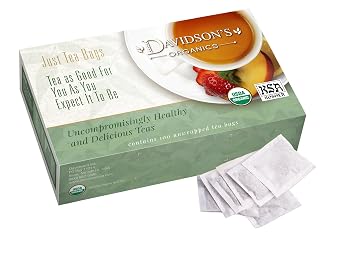 Davidsons Organics, Ayurvedic Infusions, Energize, 100-count Unwrapped Tea Bags