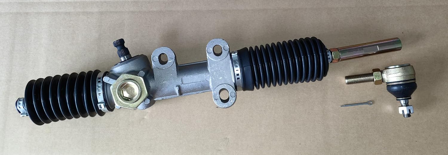 # 1036015-01 Steering Gear Box Assembly with Drag Link Tie Rod End 7540 Replacement for Club Car DS G/E Golf Cart