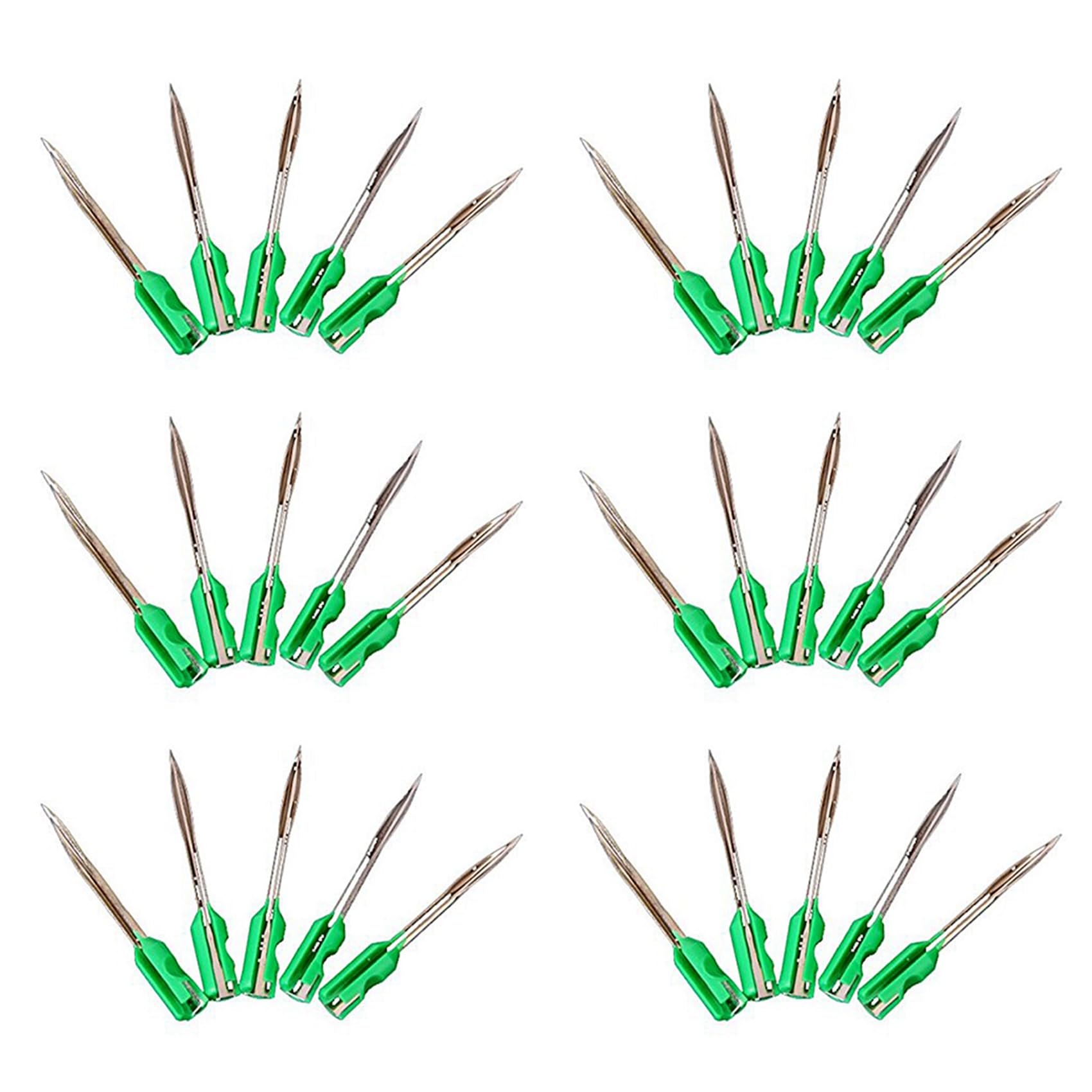 Jnchdghwa Green Garment Tagging Steel Needles (30 Pcs)