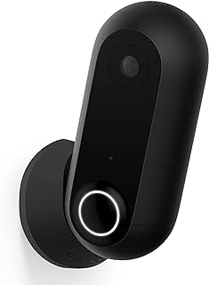 Canary Flex Outdoor Indoor Home Security Camera HD WiFi IP | 24/7 Watch Live Video, Weatherproof, Wire-Free & Wired, Motion Alerts, Two-Way Talk, Night Vision, 10x Zoom, Works with Alexa & More