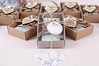 Vista 4 de HTF - Paquete de 10 regalos de boda, regalos de dama de honor, regalos de despedida de soltera, regalos de compromiso, decoraciones de boda, mini