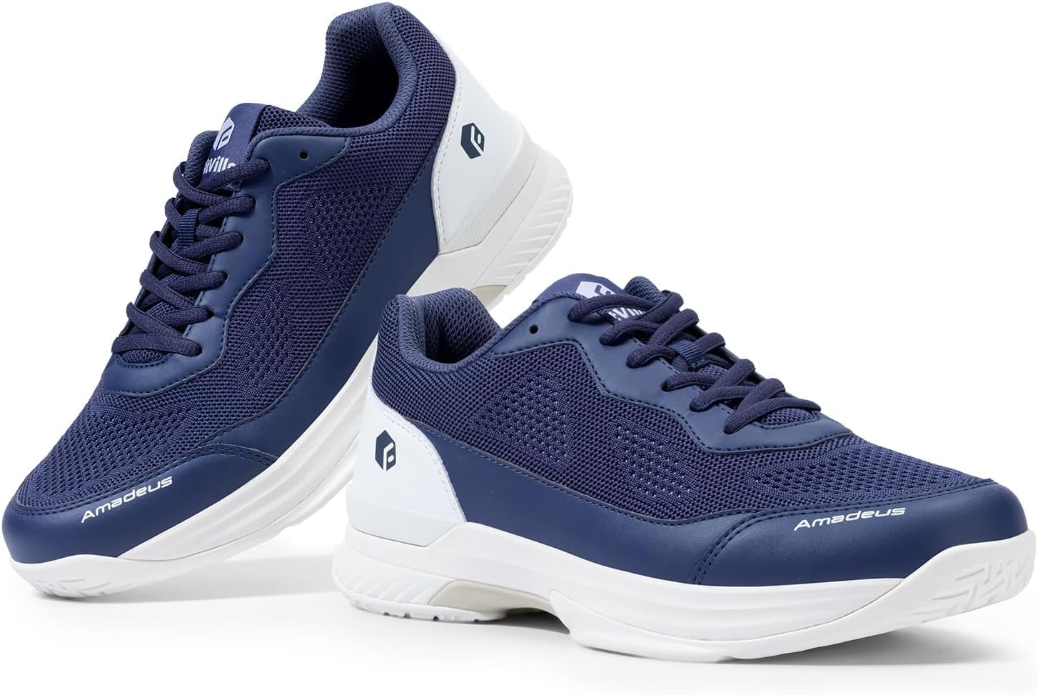 FitVille Wide Pickleball Shoes for Men Tennis Shoes Sneakers for All Court Racquetball Athletic Shoes for Racquet Sport | Arch Support & Wide Toe Box - Image 6