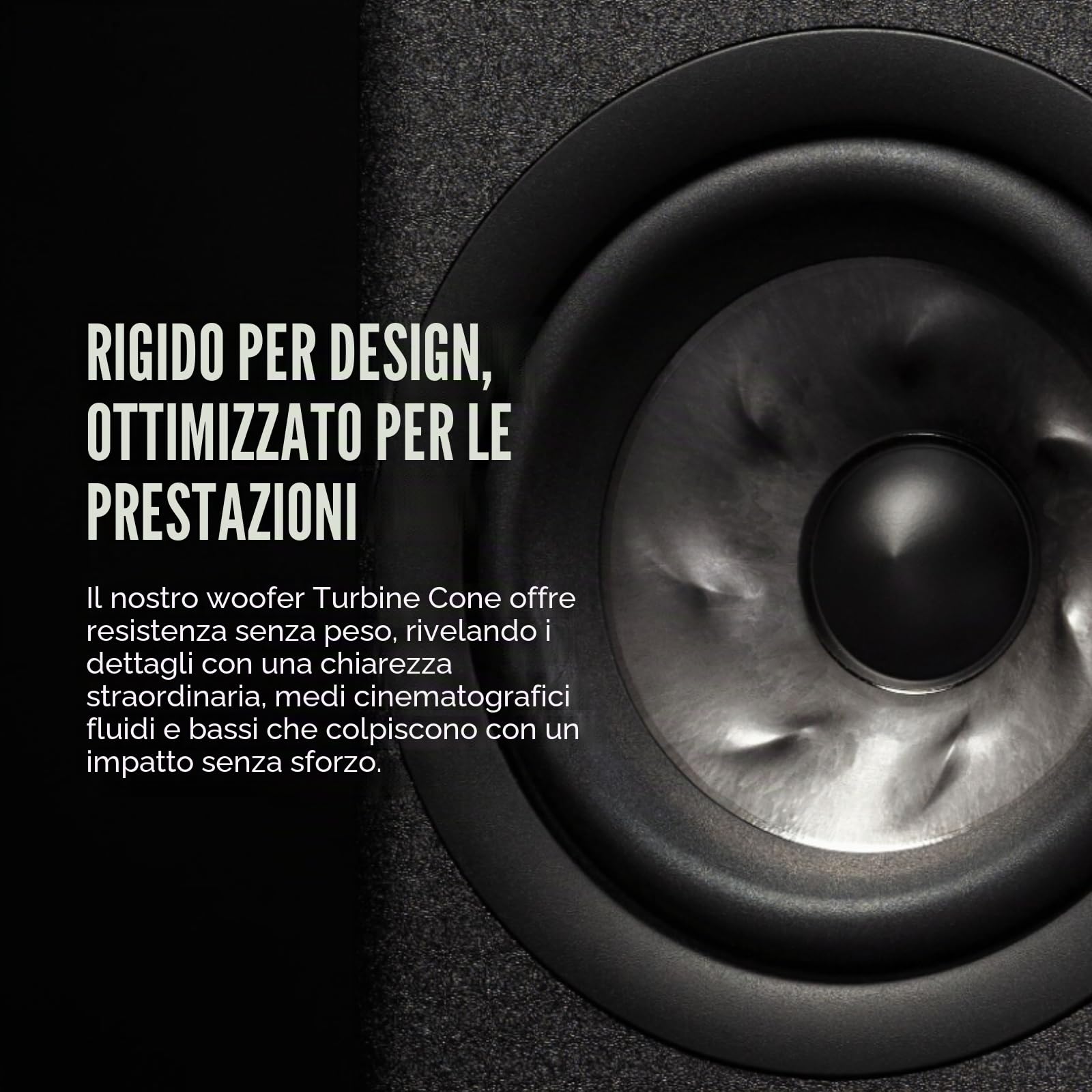 Polk Reserve R100 - Altoparlante piccolo per libreria dinamica e dettagliata, nuovo tweeter ad anello Pinnacle da 1