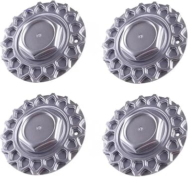 Wheel Rim Center Cap 4pcs Gold/silver 9155L169 135S170 Compatible with BBS RS 247L169 09.24.0284PCS SILVER-170mm
