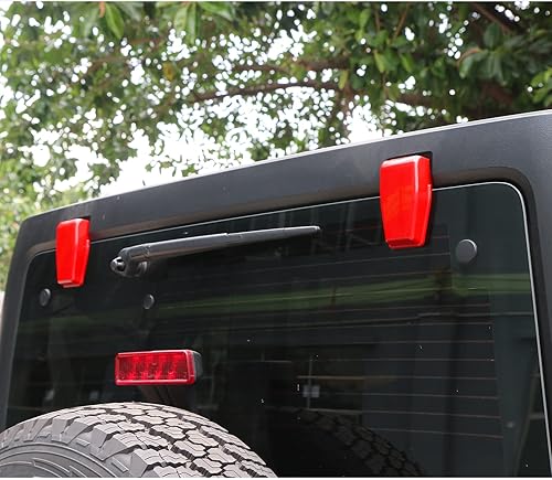 Vista 24 de Voodonala Cubierta de bisagra para puerta trasera derecha e izquierda para Jeep JL 2018-2025 Jeep Wrangler JL JLU Accesorios exteriores, negro