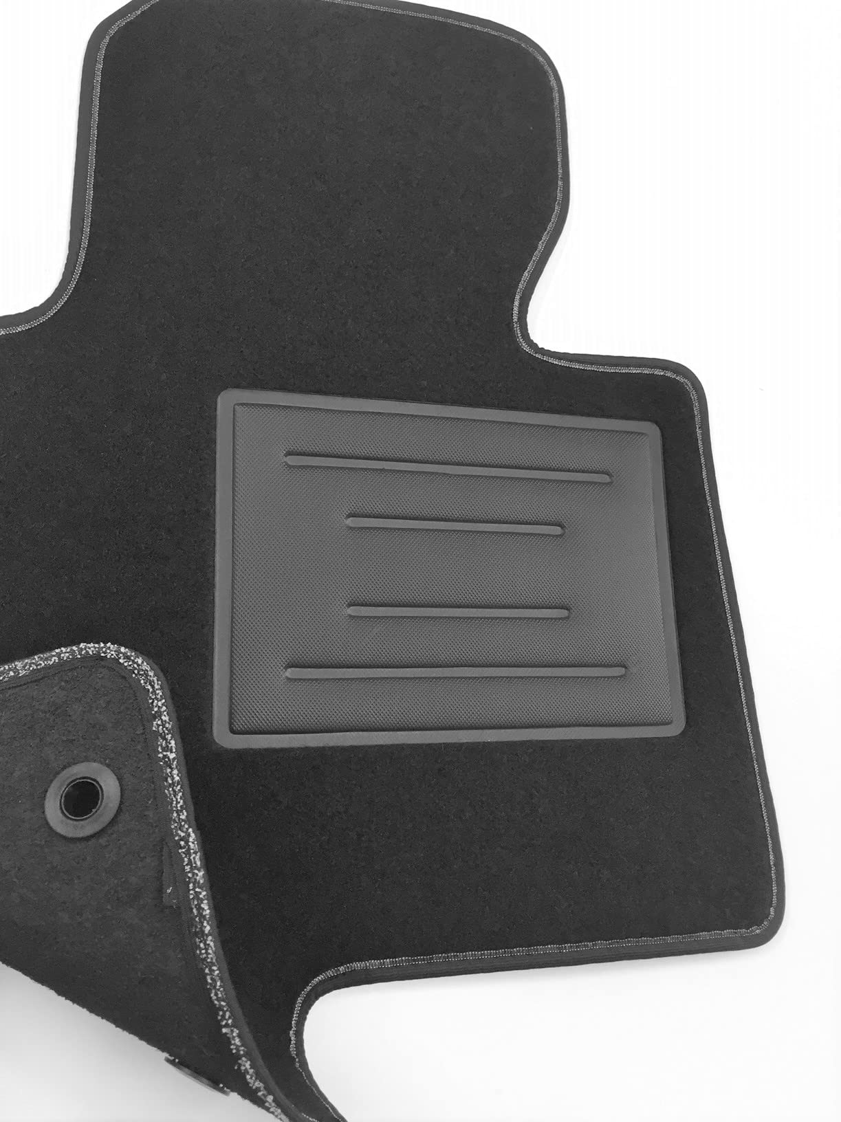 SMK Tappetini auto gomma per Hyundai ix35 I 2009-2015 Sperimentate un nuovo standard di viaggio con i tappeto gomma antiscivolo per auto - tappeto gommato multistagionali per tutte le condizioni strad