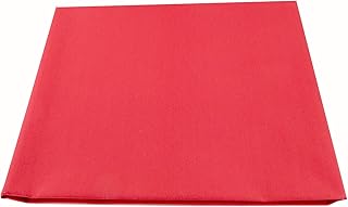 Premium Cotton Blend Broadcloth Poplin Fabric for Costumes and Crafting by The Yard(Red,1 Yard)