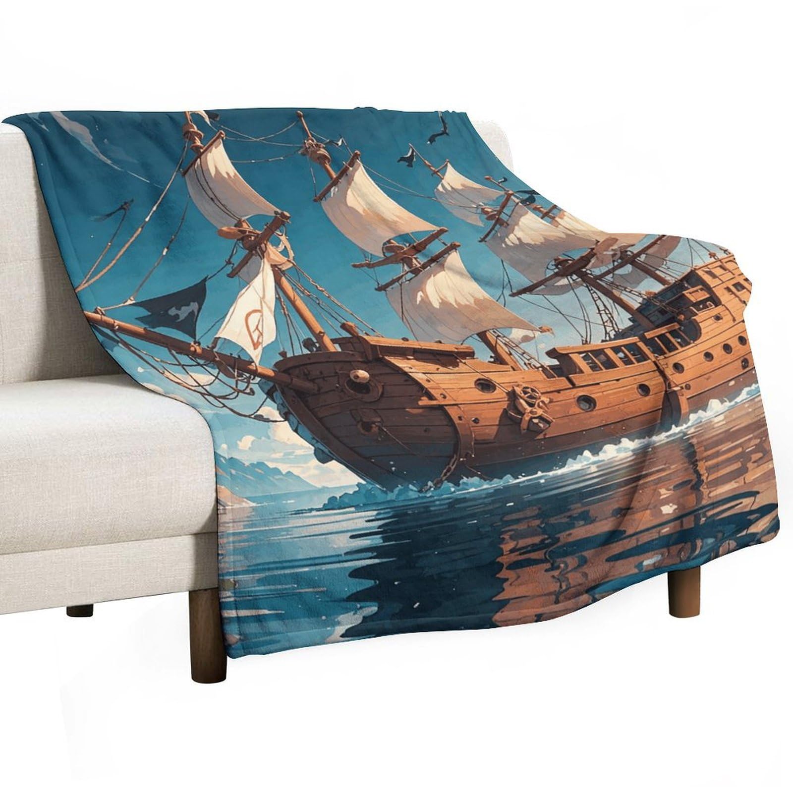 Couverture douce en flanelle au toucher soyeux et finitions premium