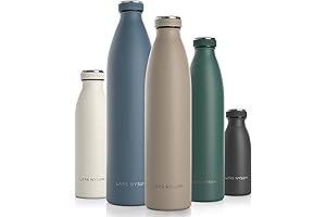 LARS NYSØM Stainless Steel Neutral Water Bottle