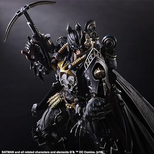 Miniatura 4 de Square Enix DC Comics - Figura de acción atemporal de Batman Steampunk