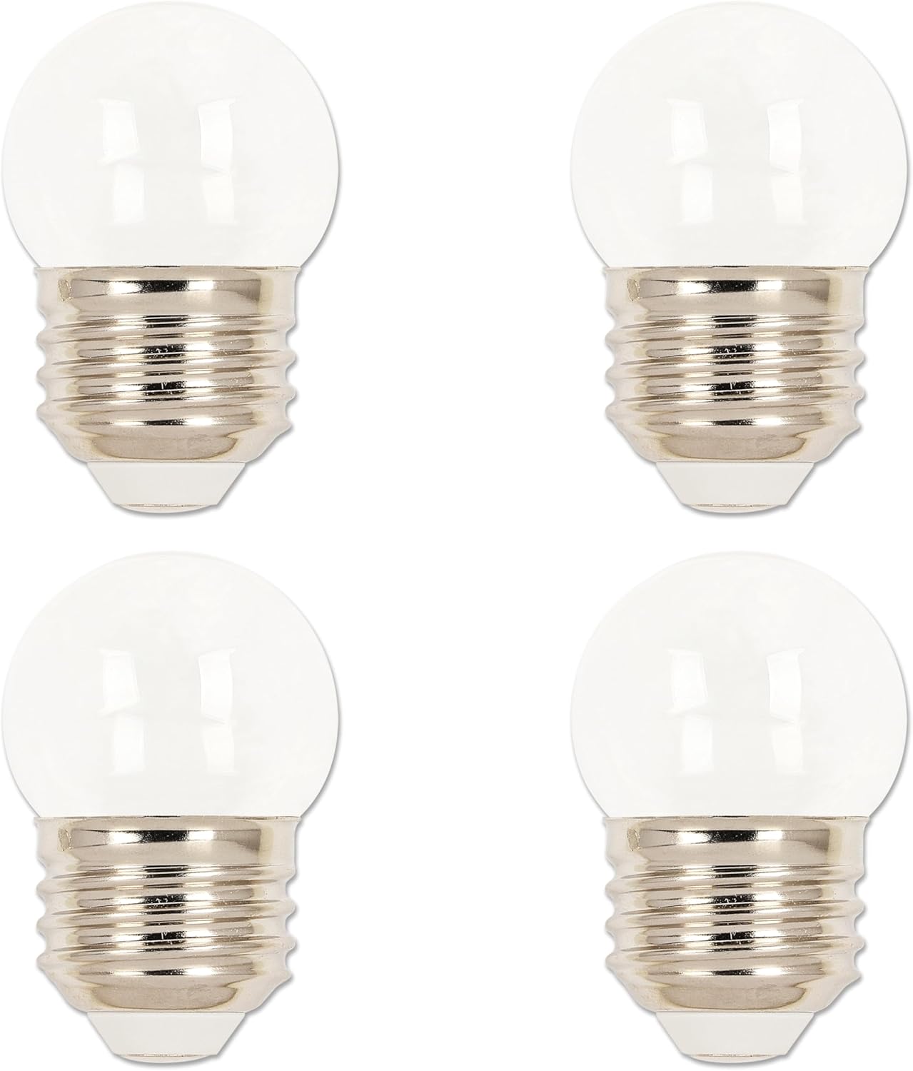 Westinghouse Lighting 5511320 1 Watt (10 Watt Equivalent) S11 Clear LED Light Bulb, Medium Base, 4 Pack
