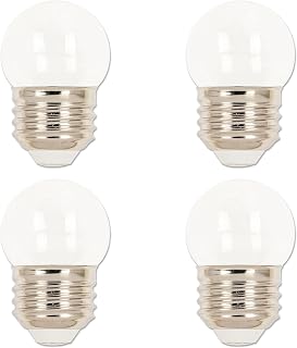 Westinghouse Lighting 5511320 1 Watt (10 Watt Equivalent) S11 Clear LED Light Bulb, Medium Base, 4 Pack