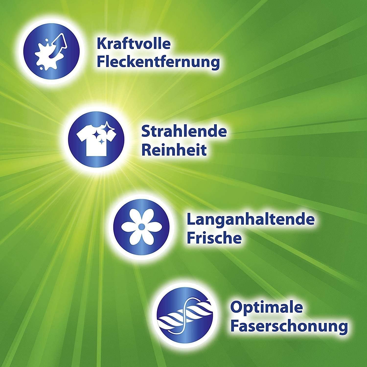 Persil Universal Gel, Liquid Detergent, 360° Purity & Care, Twin Pack (2 x 20 Wash Loads)