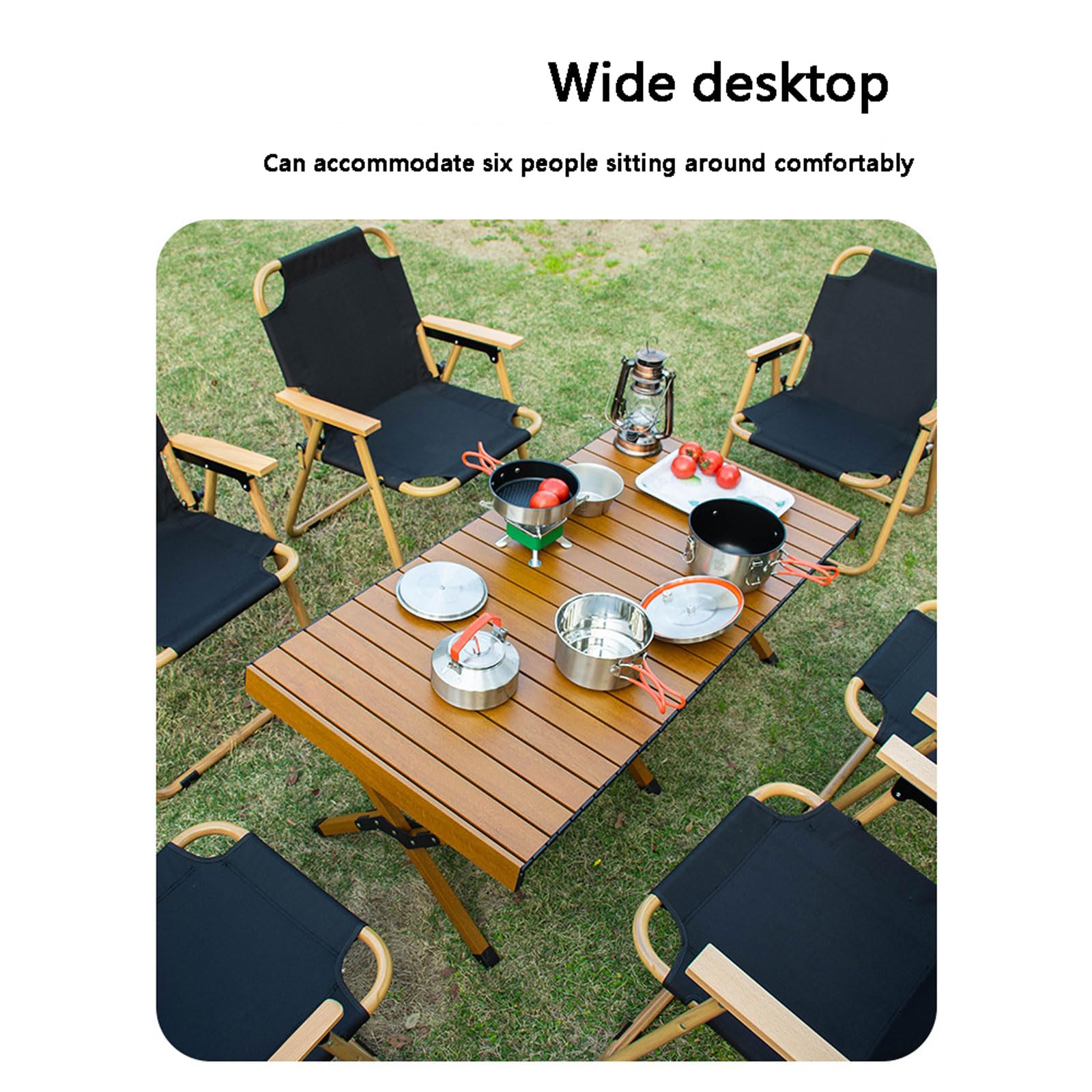 Mesa de Campamento Plegable al Aire Libre,Mesa Rectangular de Aluminio para Rollos de Huevos,con Bolsa de fácil Transporte,Equipo De Camping,para Senderismo,Pesca,Barbacoa,Actividades al Aire Libre