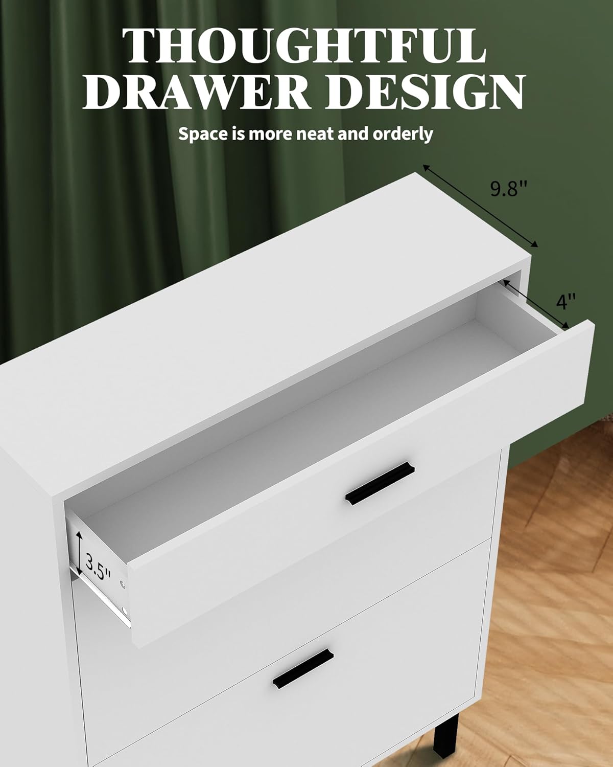 Shoe Storage Cabinet with Dual Flip Drawers, Space-Saving Shoe Organizer for Entryway, Hallway, or Mudroom, Hidden Shoe Rack Cupboard, Freestanding Style (White)