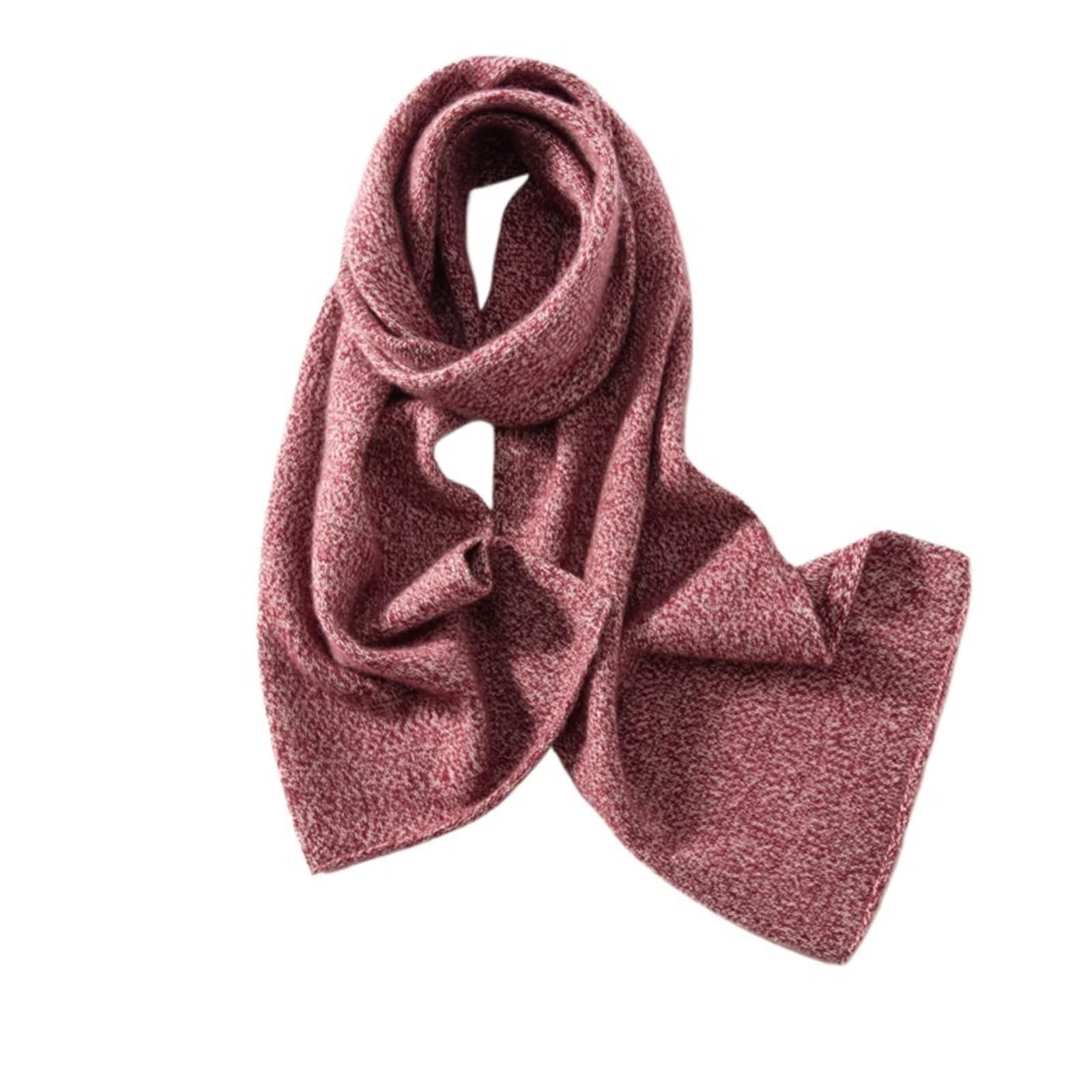 Generico Sciarpa invernale da esterno, scaldacollo, bandana spessa, lavorata a maglia per donna