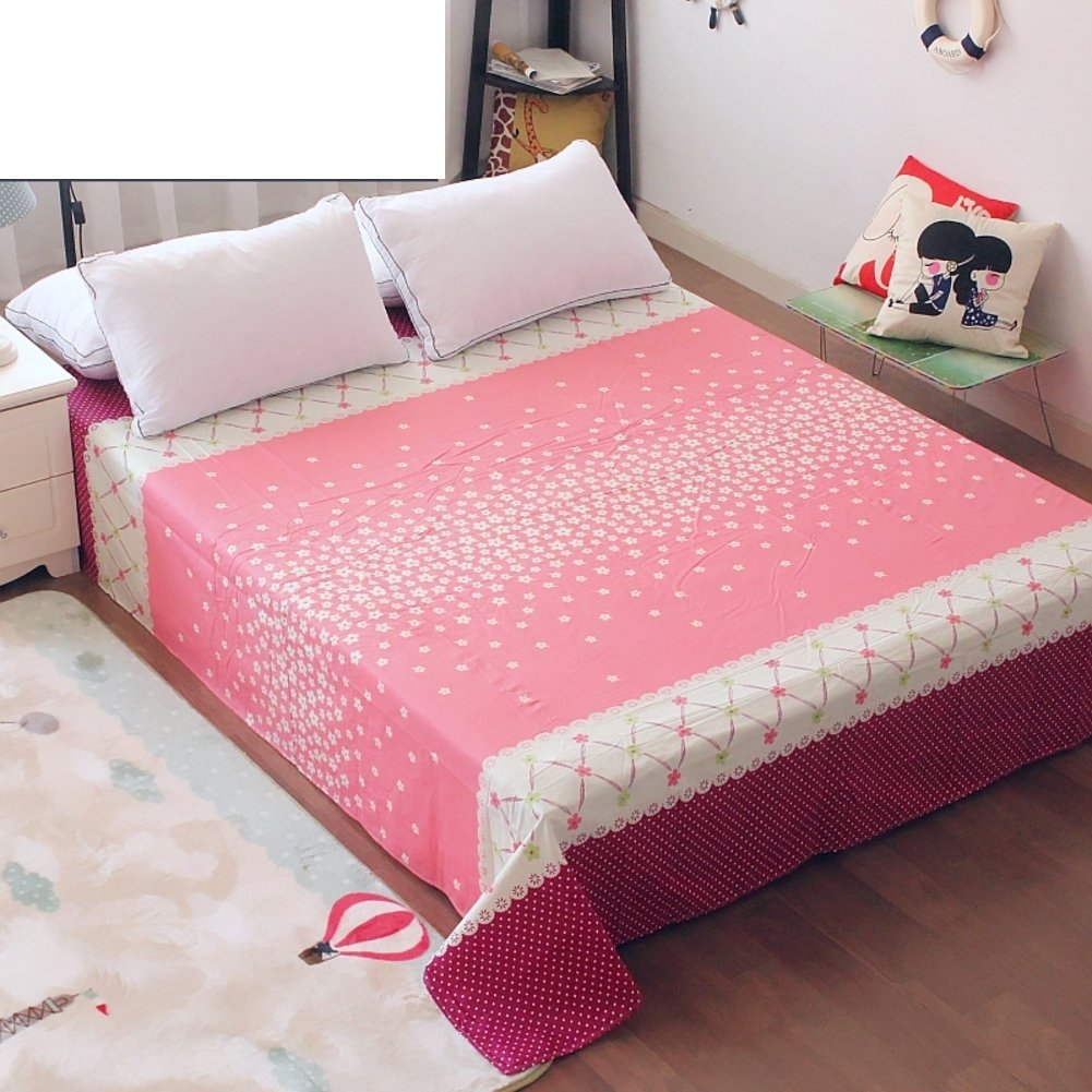 Draps en coton frais pour lit enfant et chambre parentale en été