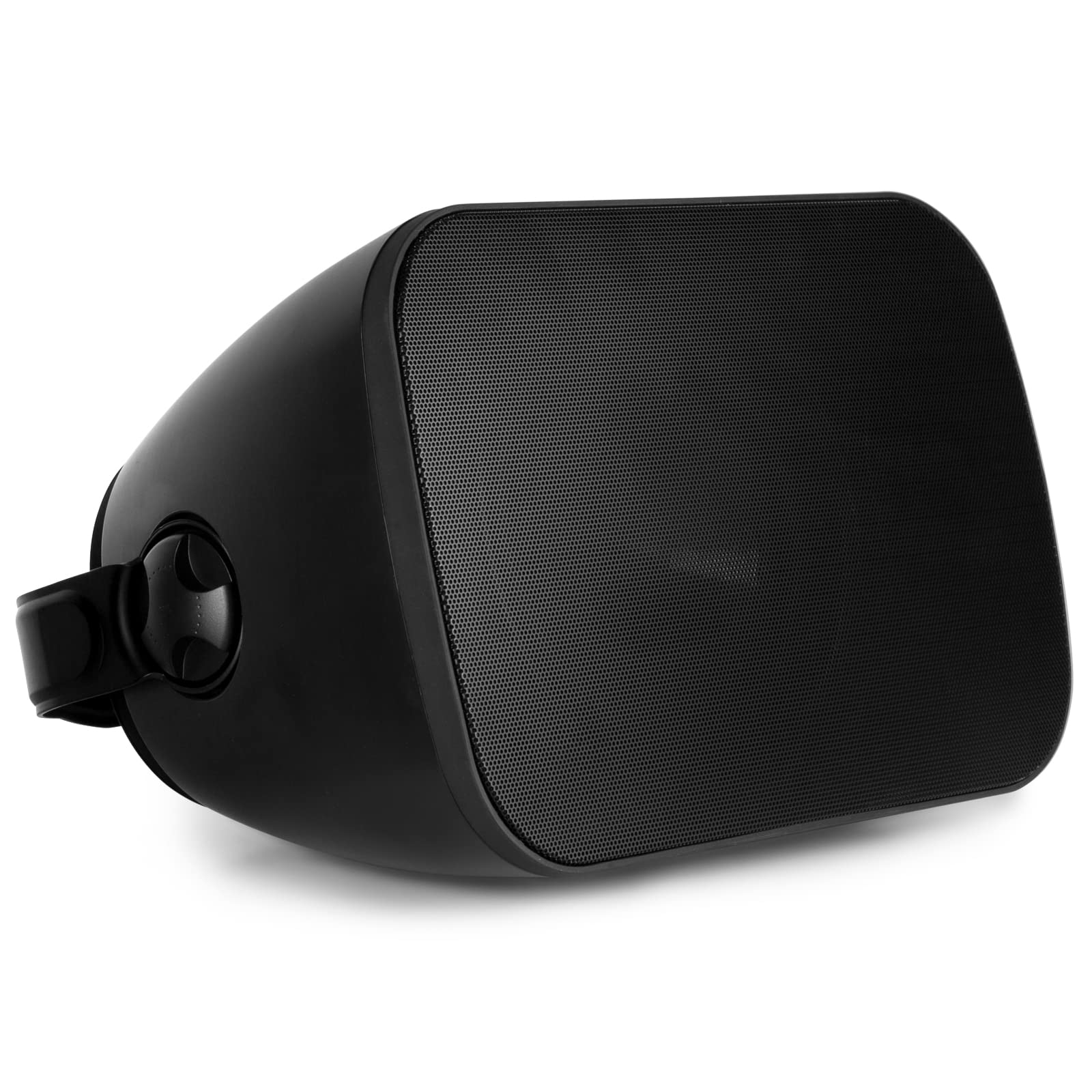 Power Dynamics BD80TB Altavoz para Interior/Exterior, woofer de 8", 70v/100v o 8 Ohmios, ABS con protección UV, Potente, Montaje Horizontal o Vertical, Ideal para terrazas, Jardines, etc, Color Negro