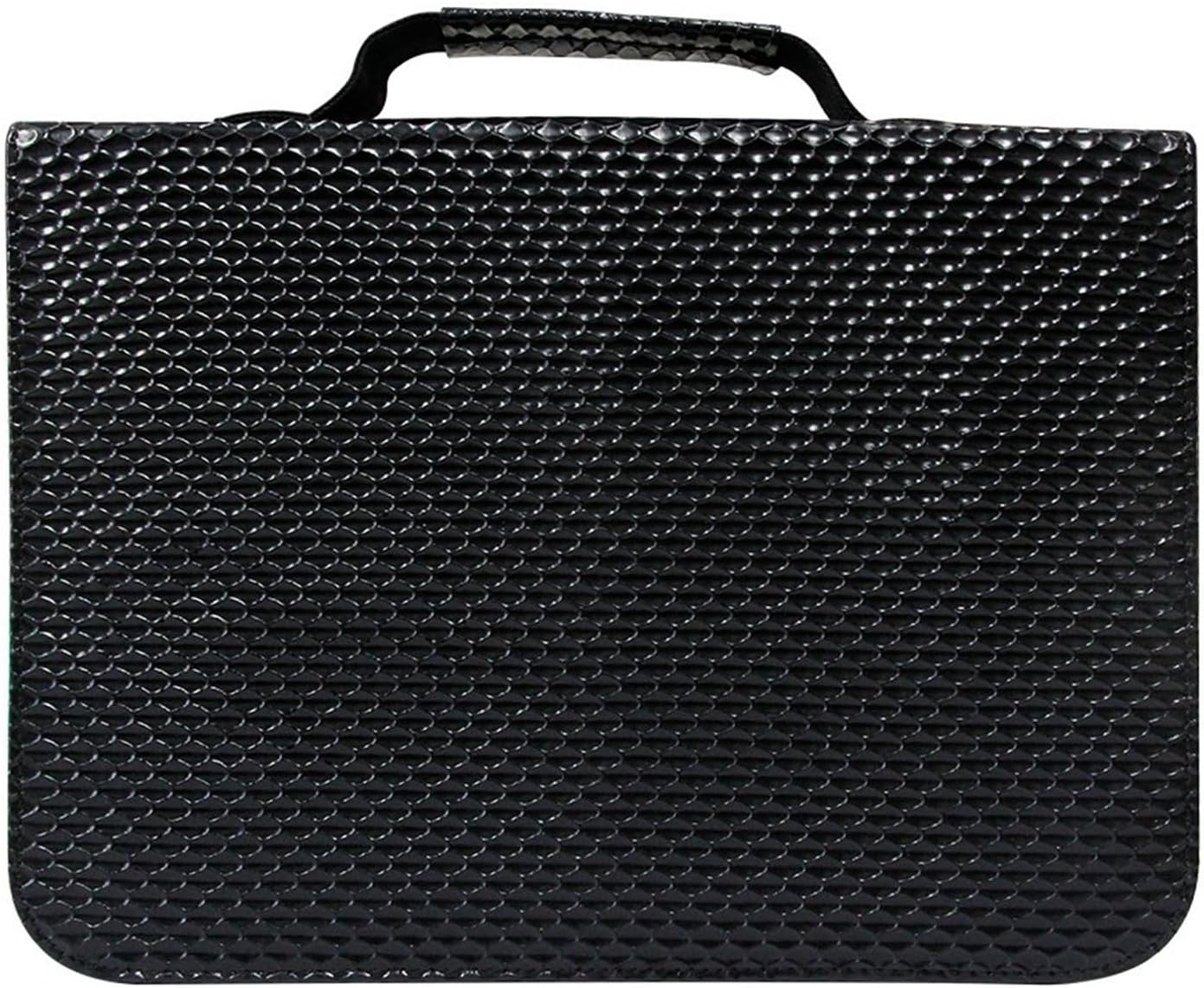 Professional Salon Organized Case for Hairdressers 24 Pocket Compact PU Leather Hairdressing Tools Storage