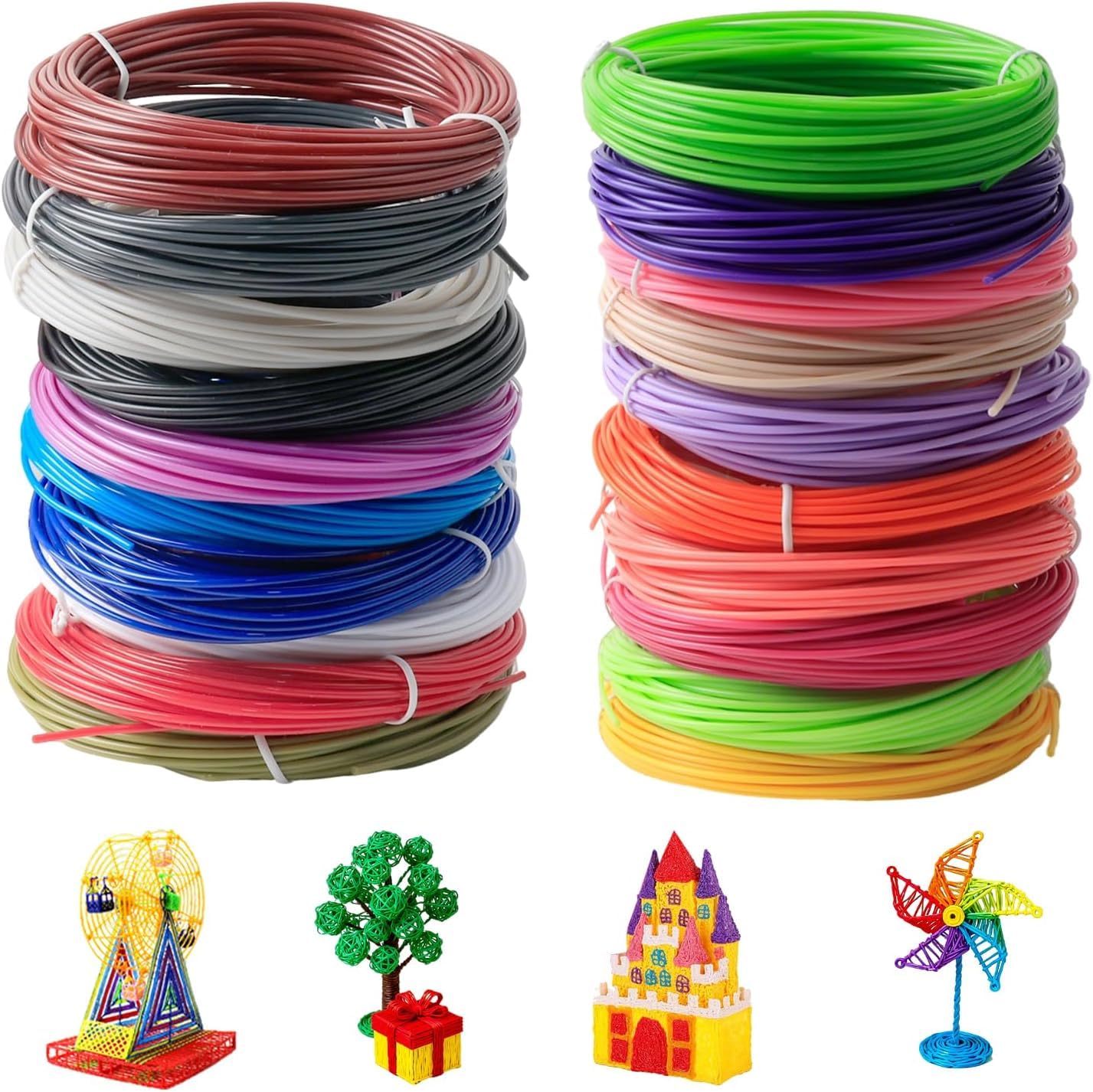 3D Pen Filament Refill – Consistent Flow, Bright Long-Lasting Colors, Safe & Non-Toxic, Ideal for Kids, Hobbyists & DIY Creations-image-19