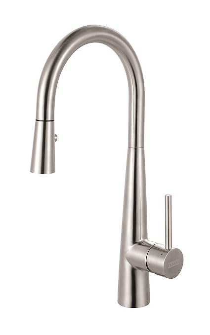 Franke FF3450 Series Pull-Down Kitchen Faucet, Stainless Steel