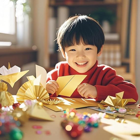 Gold Card Gold Paper A4,60 Sheets 250 GSM Mirror Paper