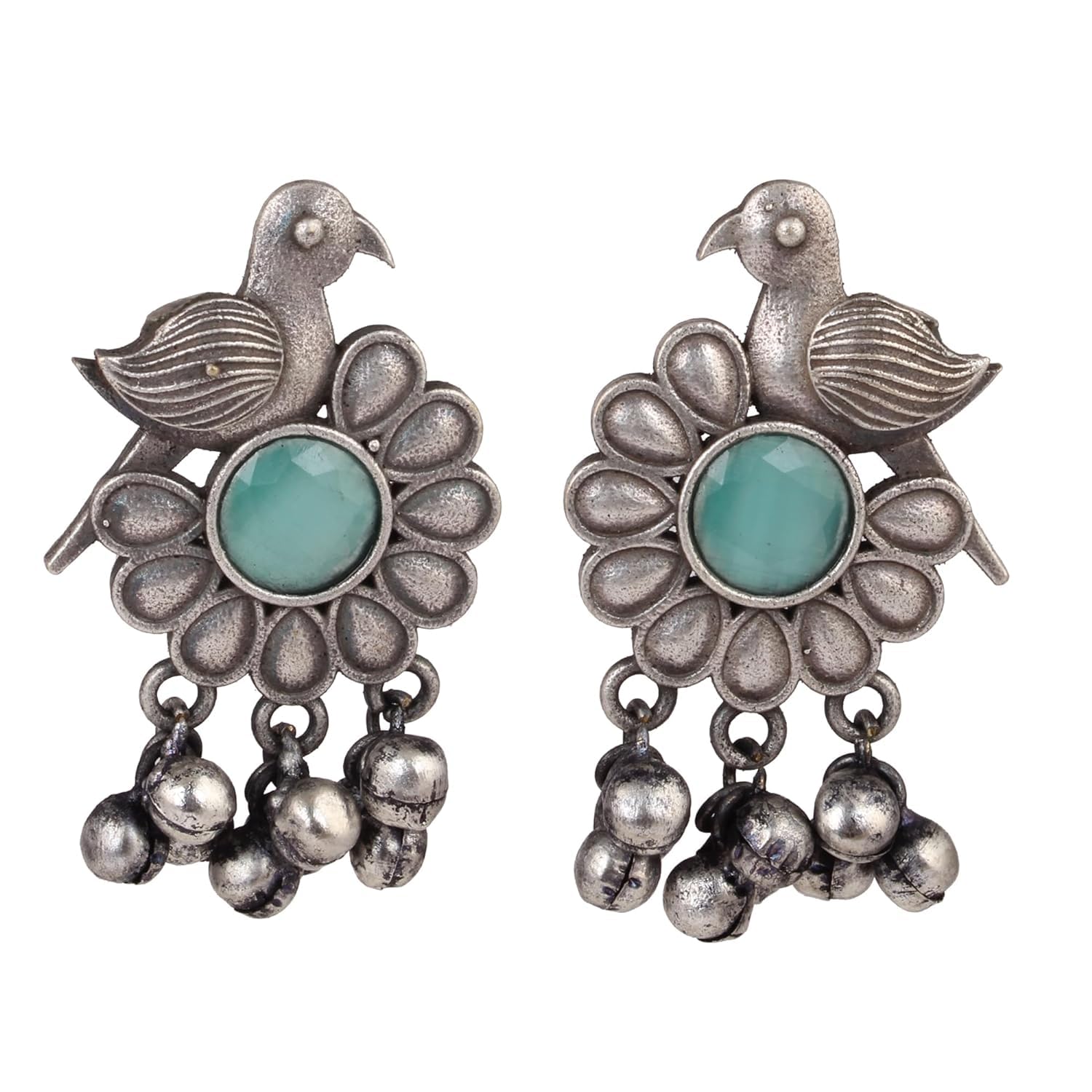 See full amazon price history chart for El Regalo Oxidized "Chidiya" Earrings- Silver Lookalike Bird Stone Ghungroo Earrings for Girls & Women (Green) El Regalo Oxidized "Chidiya" Earrings- Silver Lookalike Bird Stone Ghungroo Earrings for Girls & Women (Green) (B0CTMXBZS6) Amazon Price History, Amazon Price Tracker