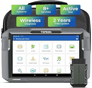 TOPDON ArtiDiag900 Lite, Bidirectional Scan Tool, OE All System Diagnose, 8+ Reset Service, Scanner for Car with Active Test, FCA AutoAuth & CAN-FD, Wireless OBD2 Scanner Diagnostic Tool