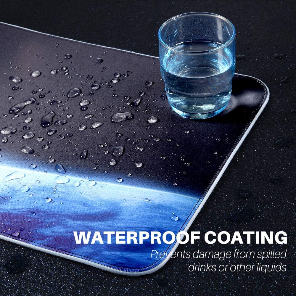 Onе-Dау Sаlе: Uр tо 40% оƒƒ Reawul Gaming Mouse Pad Large - RGB Mouse Pad Soft Oversize Glowing Led Extended Mousepad, Non-Slip Rubber Base Computer Keyboard Mouse Pad, 14 Lighting Modes for Gaming - 31.5 X 11.8in