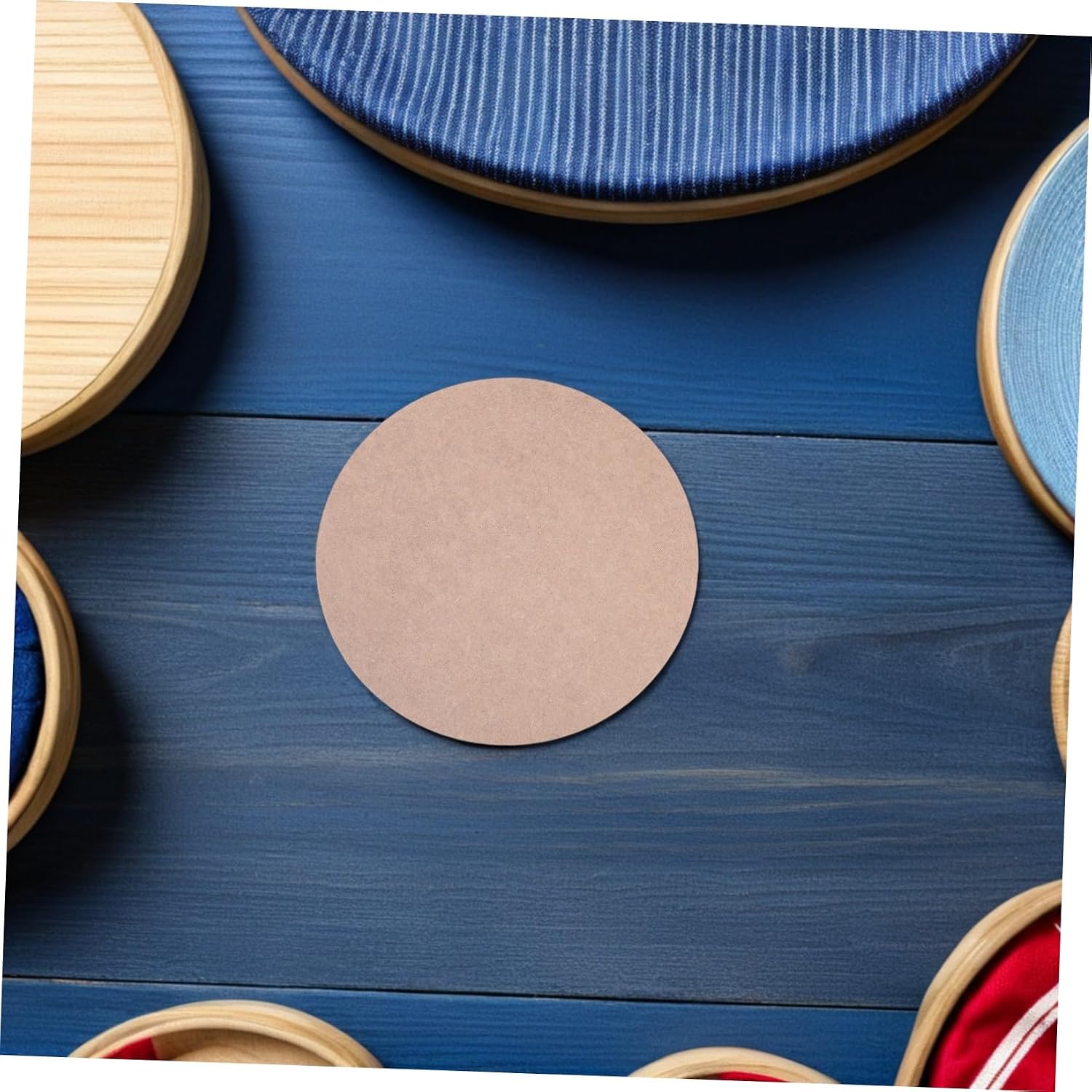 MINAOLULUS Wooden Density Board Pottery Wheel Bat for Clay Pottery Drying Base Plate Sculpture Making Accessory