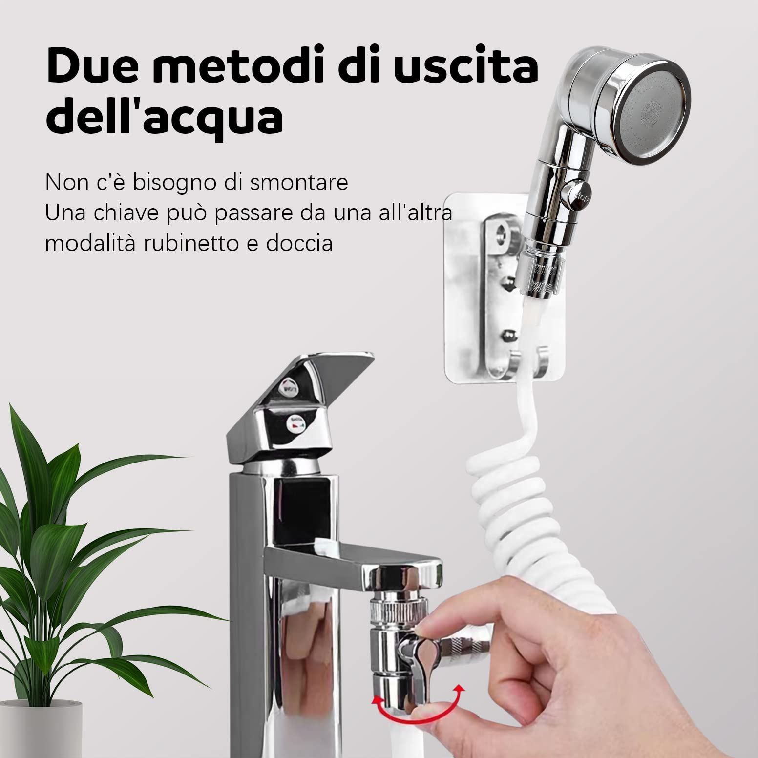 KOMUNJ Douchettes Pour Lavabo De Salle De Bain, Douche Pour Lavabo Avec